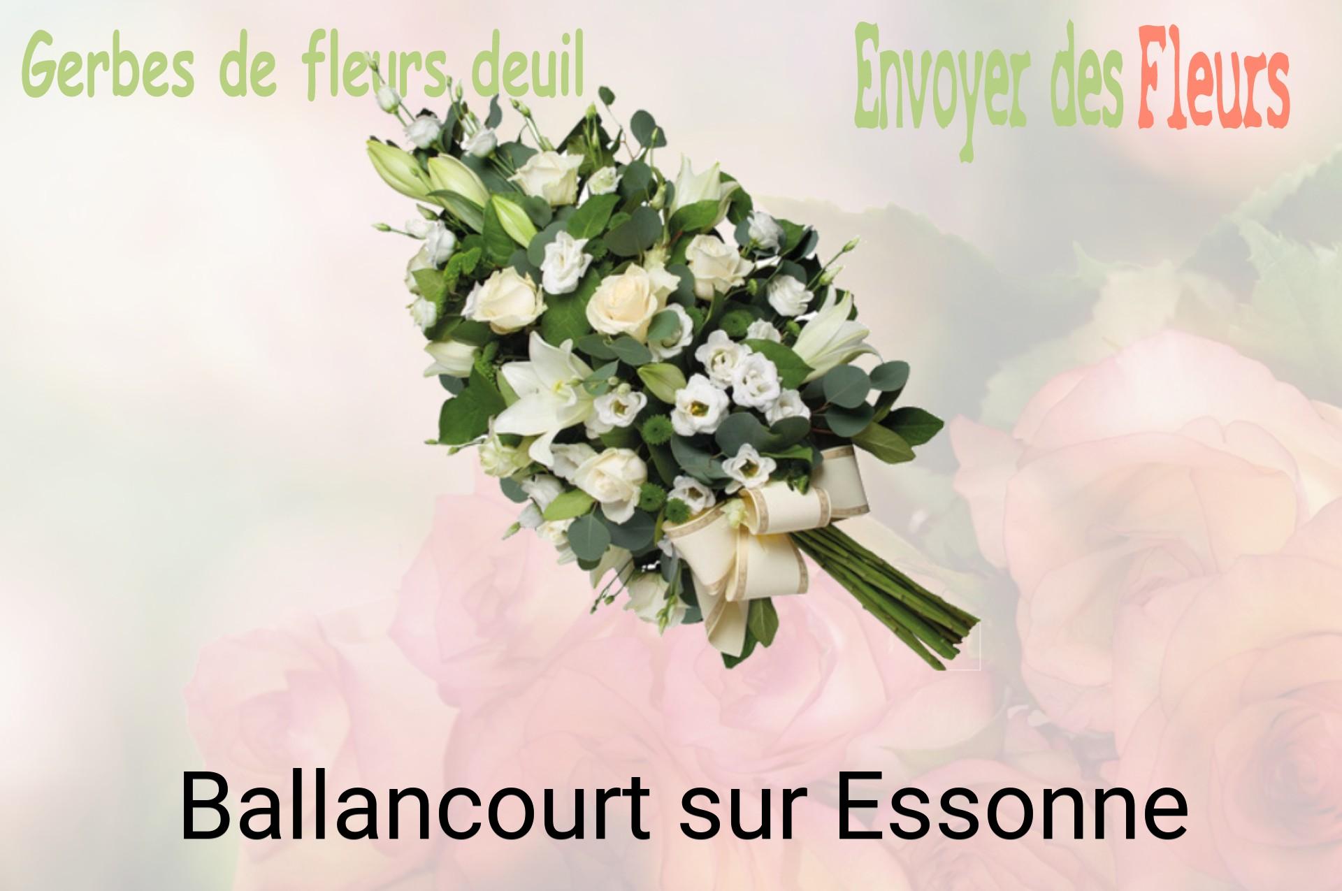 Gerbe de fleurs de deuil livrée à Ballancourt-sur-Essonne